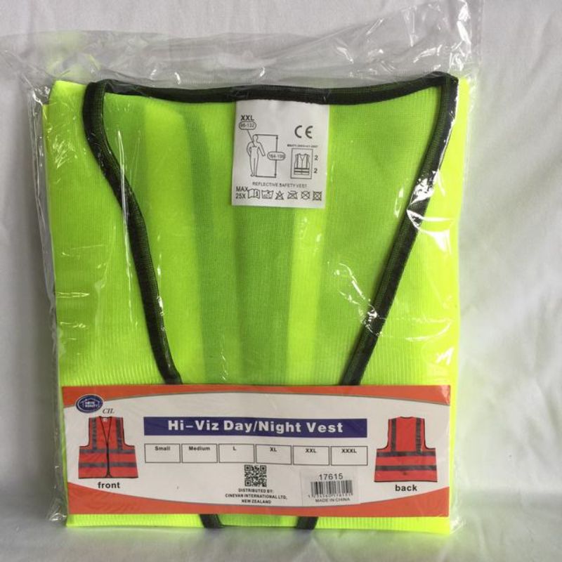 Safety Vest - Yellow XXL (Set of 12)