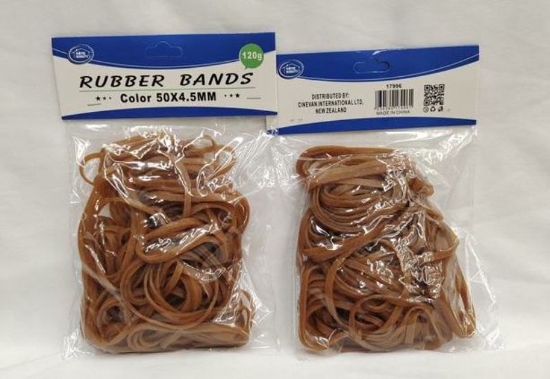 Rubber Band - 50 x 4.5mm/120g (12 Packs)
