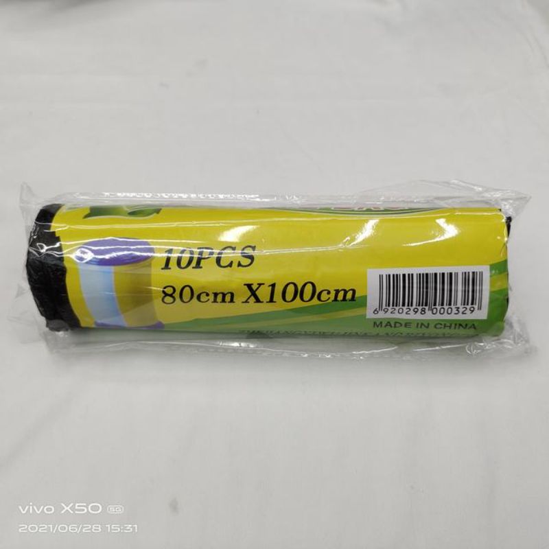 Rubbish Bags - 80 x 100cm (10 Packs)