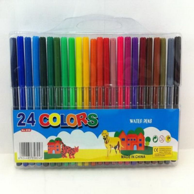 Watercolour Pens - 24pc Pack (12 Packs)