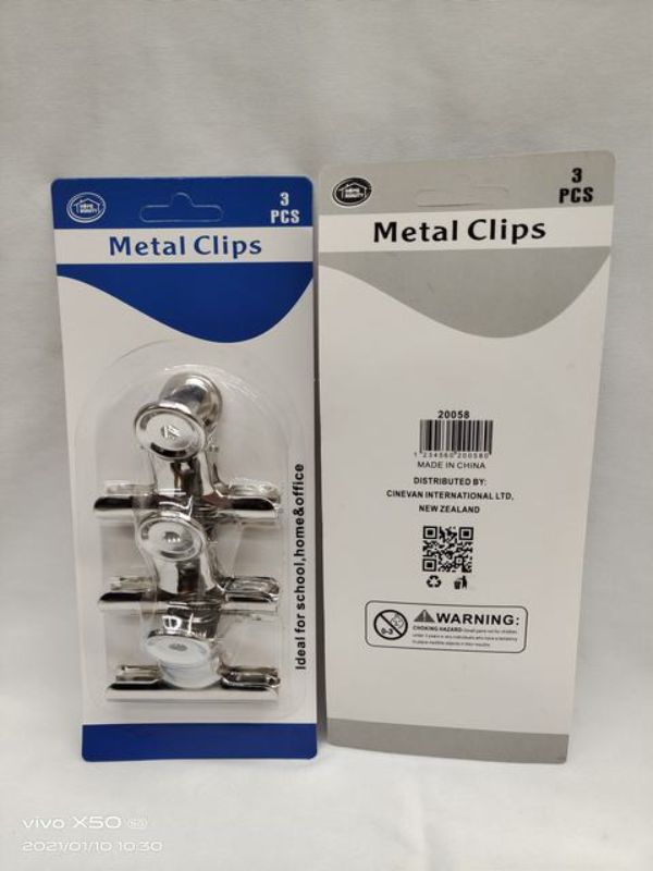 Steel Clips - 5pc Pack (12 Packs)