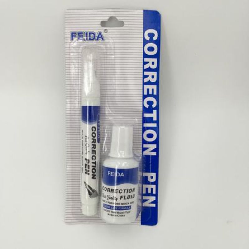 Correction Fluid Pen (12 Packs)