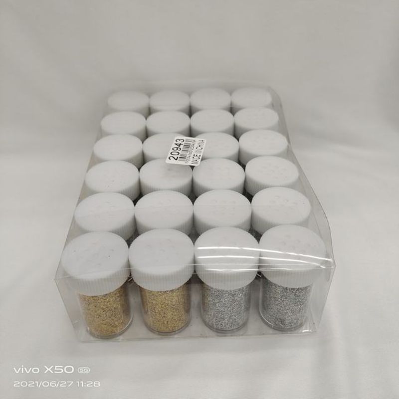 Glitter - Silver and Gold (24pcs)