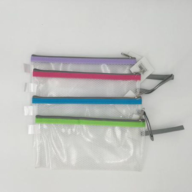 File Bag - Clear Assorted 1 (Set of 12)