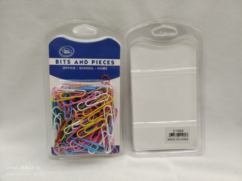 Paper Clips - Colour 100pc Pack (12 Packs)