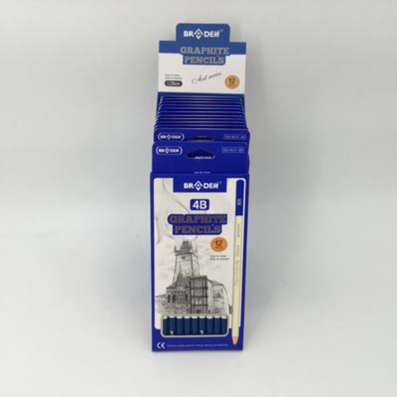 Graphite Pencils - 4B 12pc Pack (12 Packs)