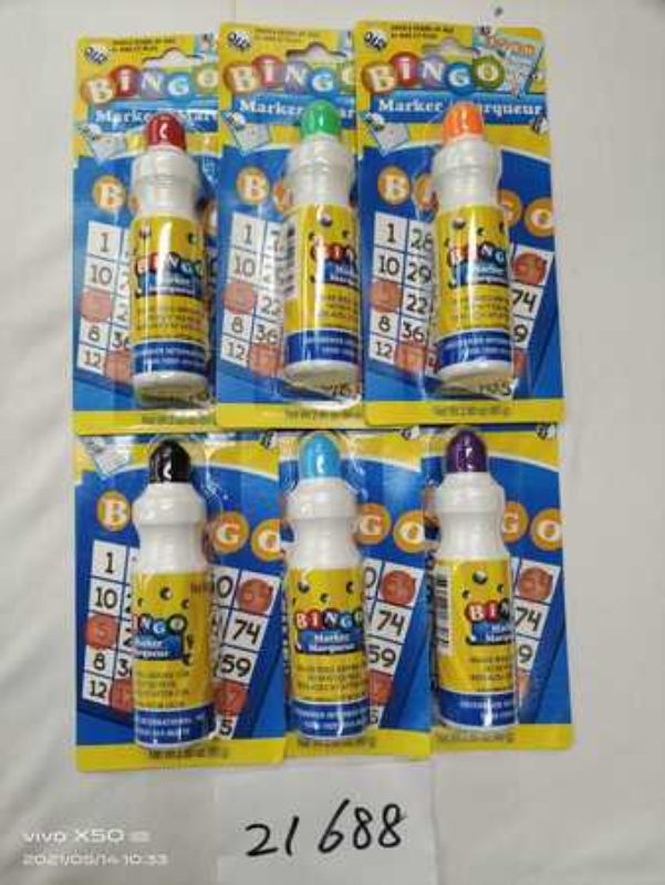 Bingo Marker Pen (Set of 12 Assorted)