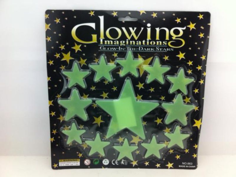 Glowing Stickers (Set of 12)