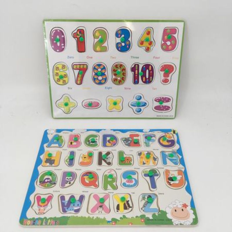 Kids Education Board (Set of 12 Assorted)