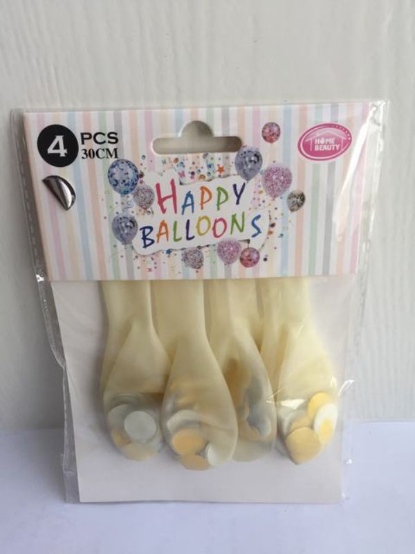 Balloons - Golden Silver 12" (48pcs)