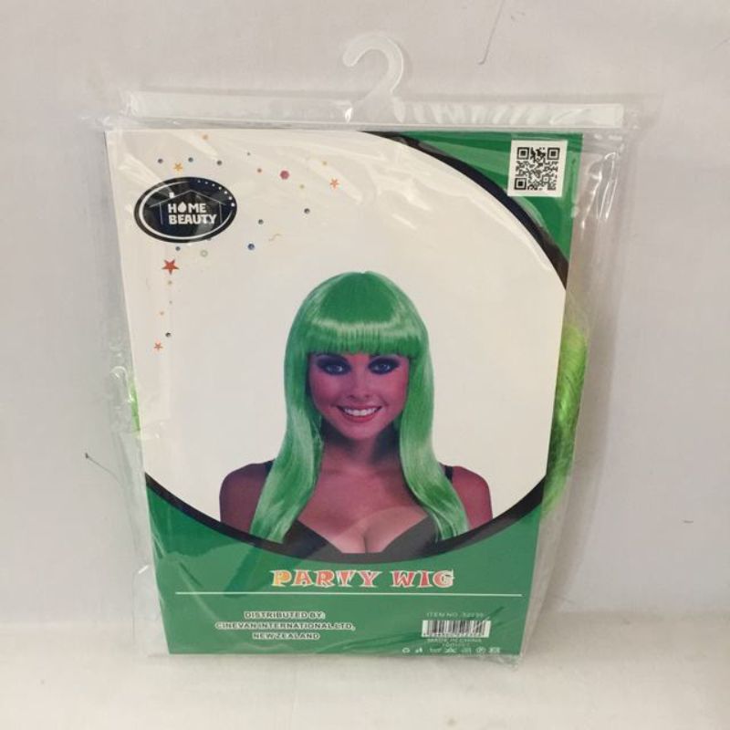 Party Wig - Long Straight Light Green (Set of 5)