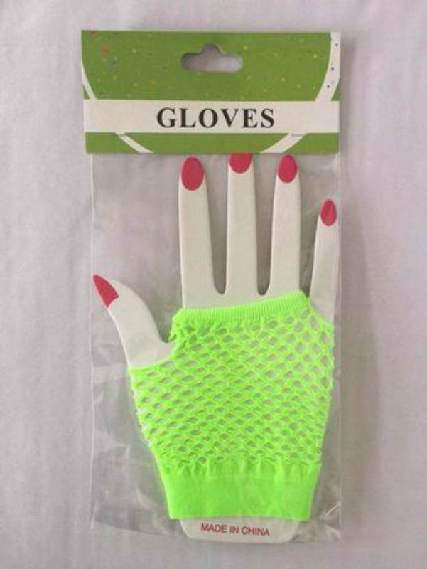 Party Glove - Short Light Green (Set of 12)