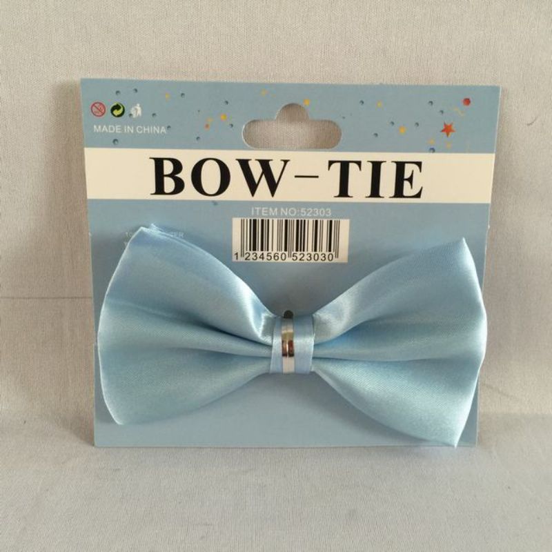Party Bow Tie - Baby Blue (Set of 12)