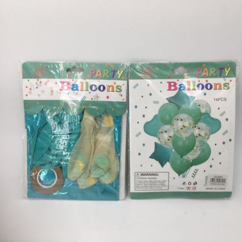 Party Balloons - Light Blue (168pcs)