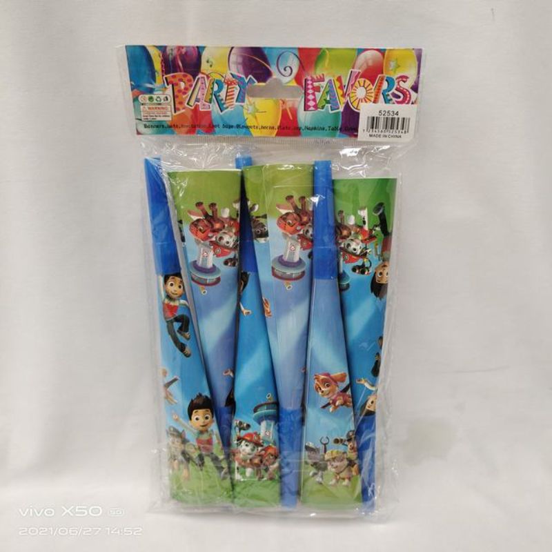 Party Favors/Horns - Light Blue (72pcs)