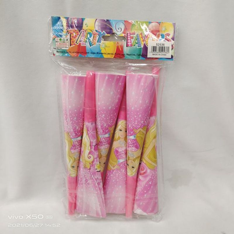 Party Favors/Horns - Barbie (72pcs)