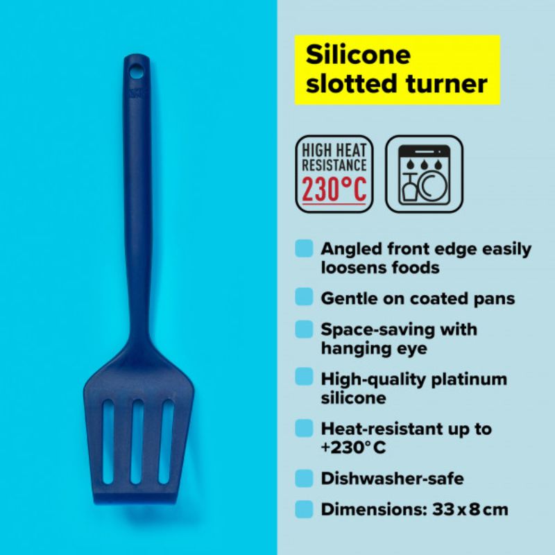 Tasty Silicone Slotted Turner