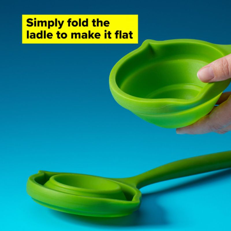 Tasty Silicone Foldable Ladle