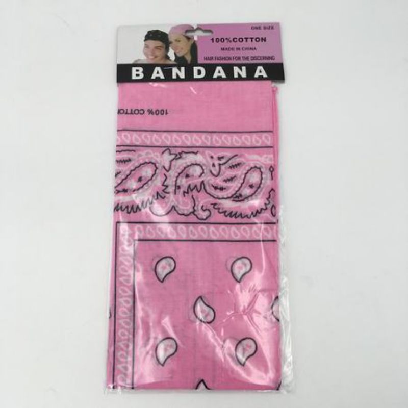 Bandana - 56 x 56cm Pink (Set of 12)