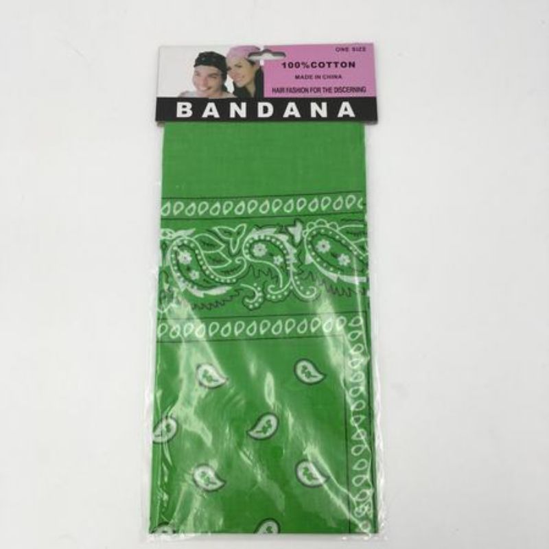 Bandana - 56 x 56cm Light Green (Set of 12)