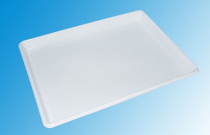 Serving Tray - Plastic White 46.5CM (Set of 12)