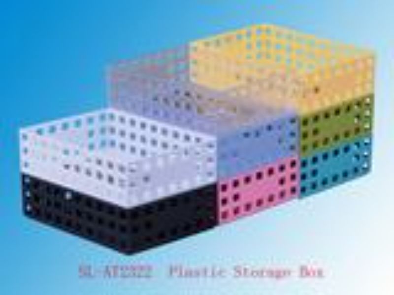 Rectangle Box - Plastic 22.8 x 16CM (Set of 12 Asstd)