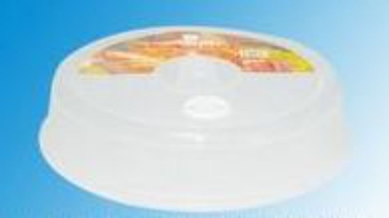 Microwave Food Plate Cover - Plastic 28CM (Set of 12)