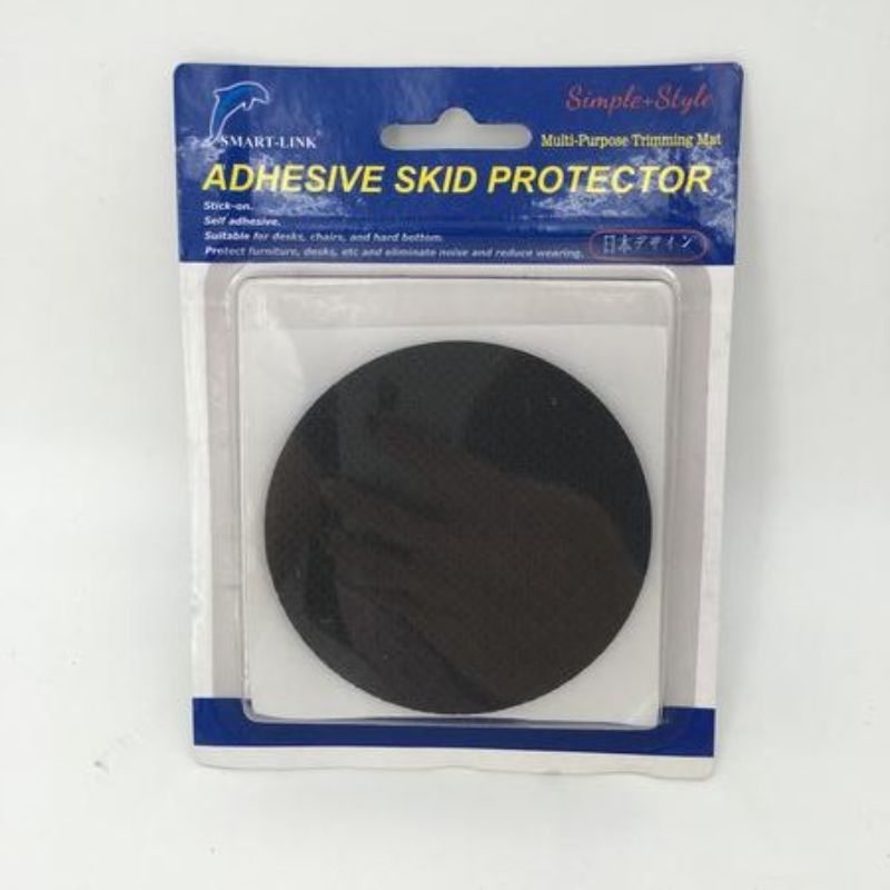 Adhesive Skid Protector - Black 5 (12 Packs)