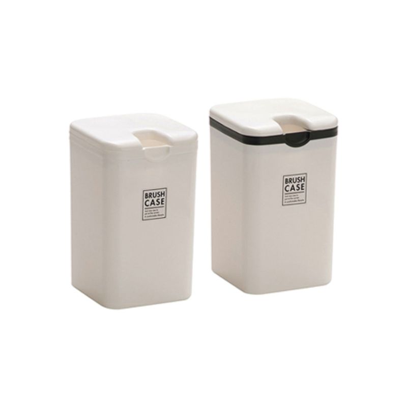 Toilet Brush Case - White 10.9 x 10.9 x 18cm (Set of 10)