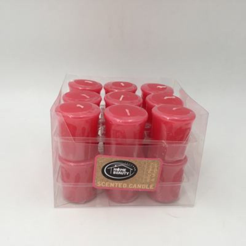 Votive Candle - Hot Pink Wild Peony & Muguet (Set of 18)