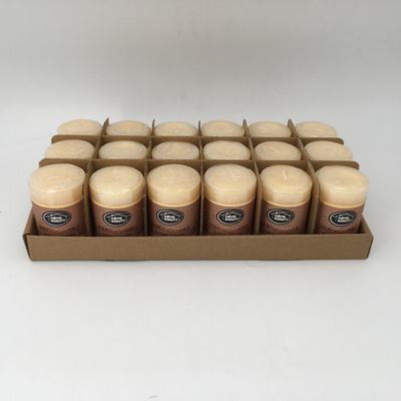 Scented Candle - Rustic Beige 5 x 7.5cm (Set of 18)