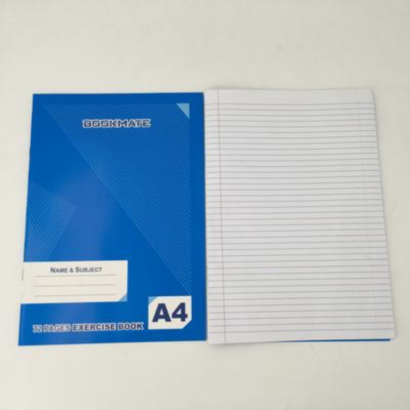 Exercise Book - 1B8 A4 7mm Ruled with Red (Set of 10)