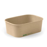 Container Rectangle 750ml - Biopak (50PC)