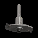 CARBITOOL Slotting Cutter Assembly - 2-flute carbide tipped tool for precise slotting in woodworking projects.