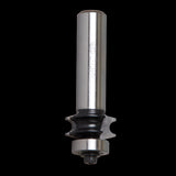 CARBITOOL Single Reed Bit with ball bearing guide, 21.6mm cutting width, for precision woodworking and clean edges.