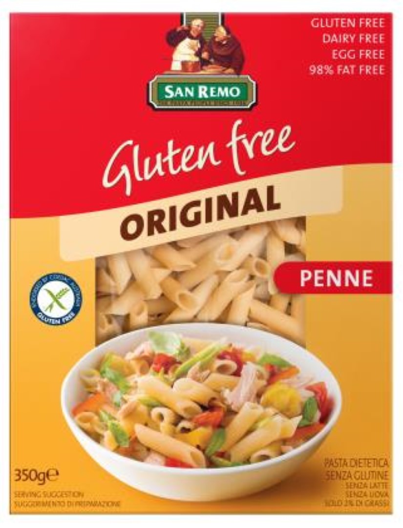 Pasta Penne Gluten Free - San Remo (350G)