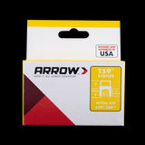 ARROW T59 Insulated Clear Staples (6mm x 8mm)