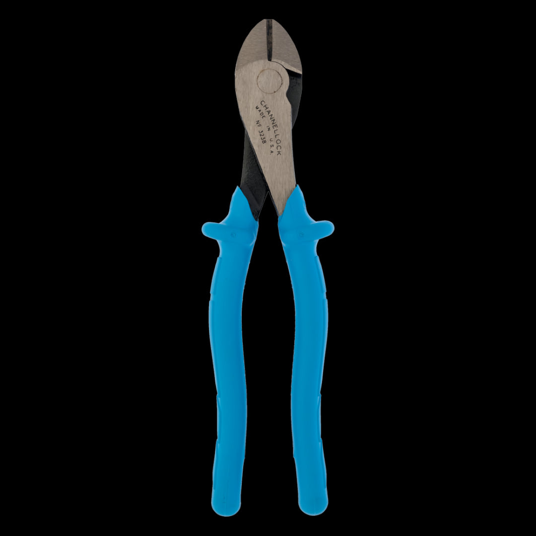 CHANNELLOCK 205mm Insulated Diagonal Cutting Plier with Posi-Grip, designed for clean cuts and durability, made in the USA.