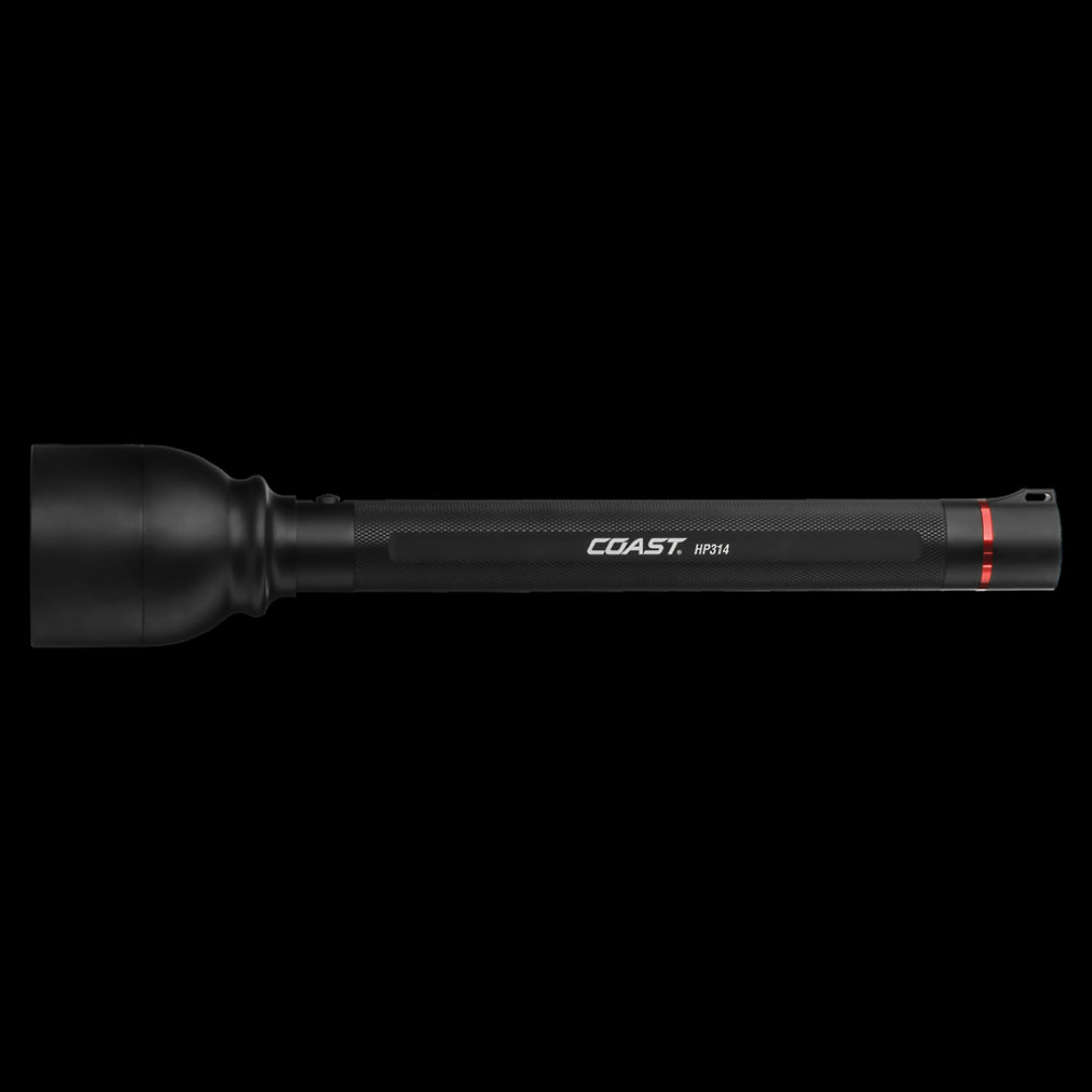 COAST 1132lm Long Range Focus Light with adjustable focus, offers 1132 lumens and durable water-resistant design.