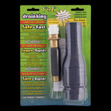 DRAIN KING Water Powered Drain Cleaning Kit (25mm-50mm)