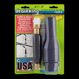 DRAIN KING Water Powered Drain Cleaning Kit (40mm-75mm)