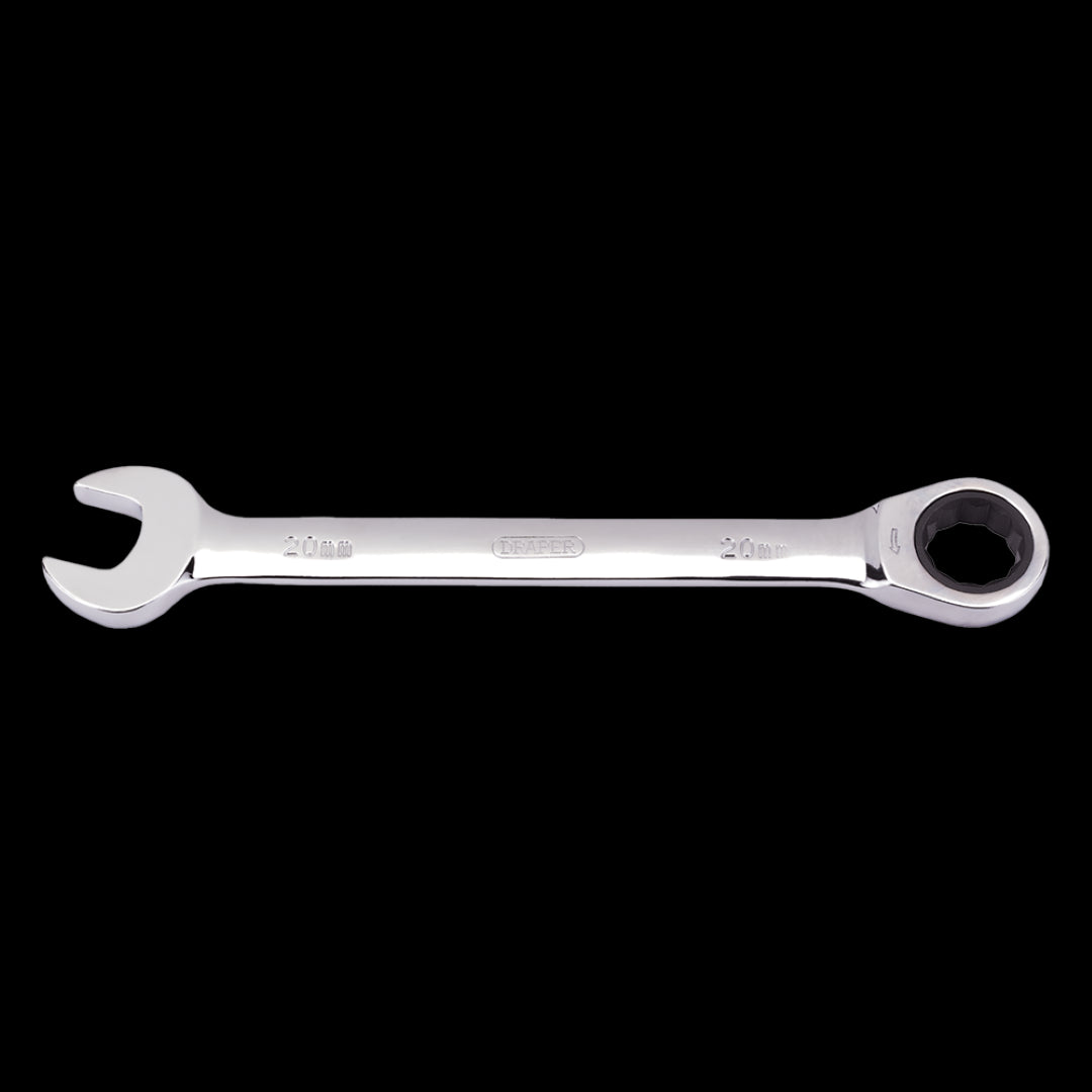 DRAPER 20mm Ratcheting Combination Spanner