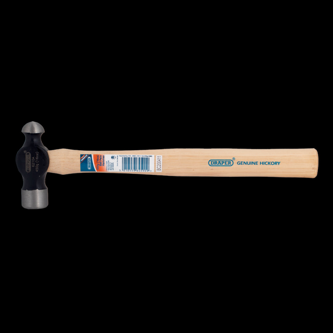 DRAPER 16oz Wood Ball Pein Hammer