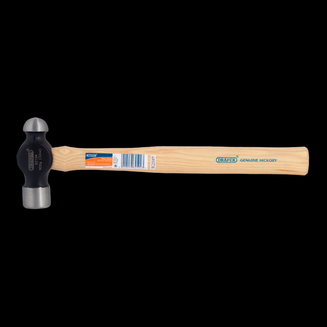 DRAPER 32oz Wood Ball Pein Hammer