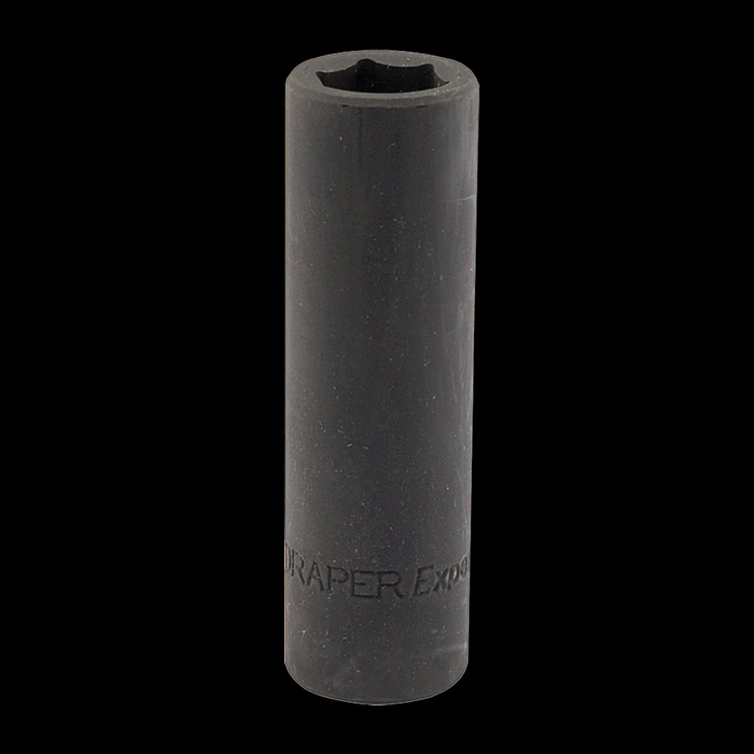 DRAPER 15mm 1/2 Inch Drive Deep Impact Socket