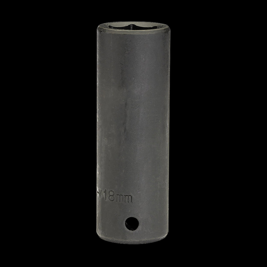 DRAPER 18mm 1/2 Inch Drive Deep Impact Socket