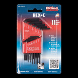 EKLIND Short Hex Key Set - 11pc