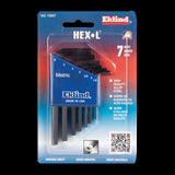 EKLIND Short Metric Hex Key Set - 7pc