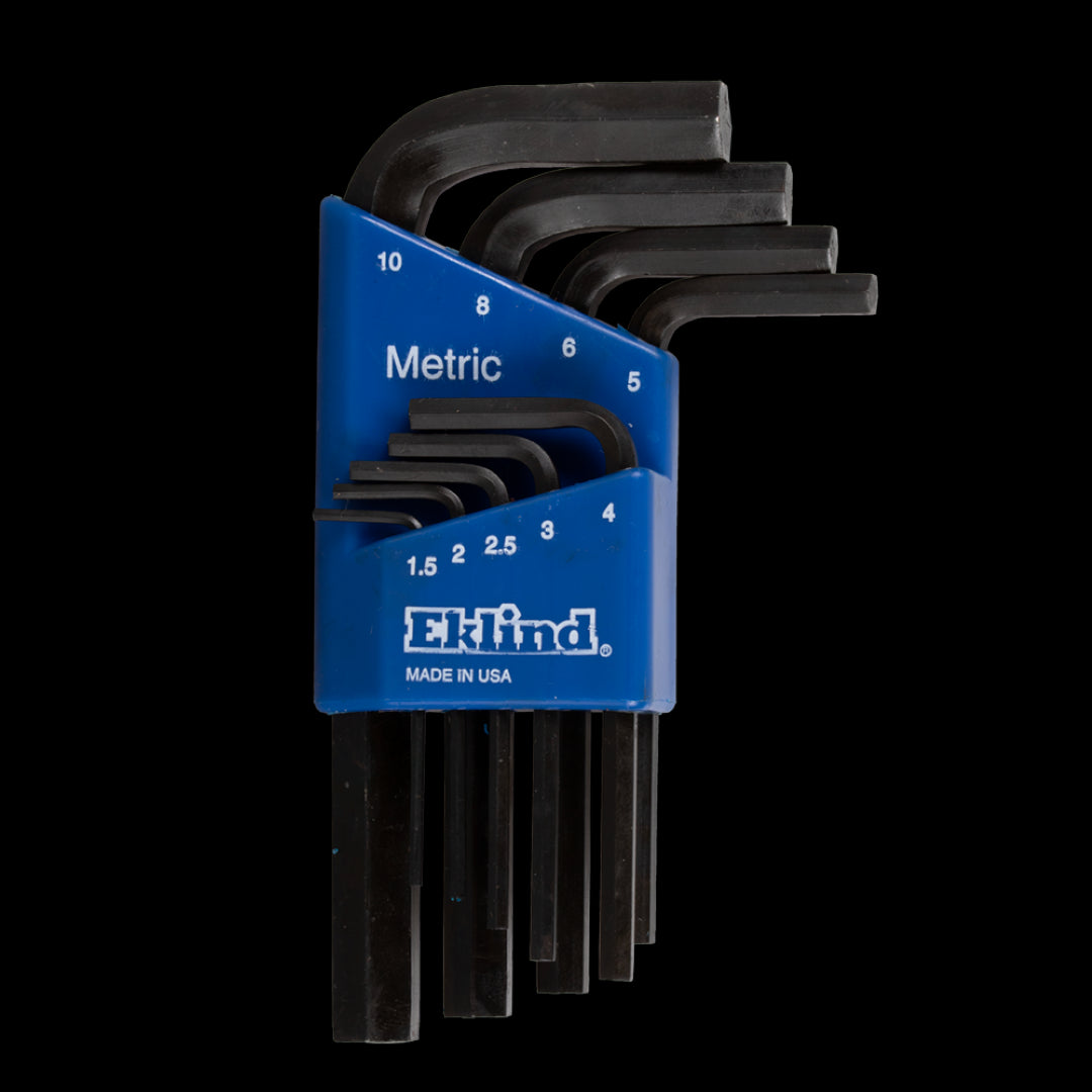 EKLIND Short Metric Hex Key Set - 9pc