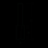 ECONOCUT 90° Vee Groove Bit - 2 Flute - Carbide Tipped (12.7mm x 12.7mm)